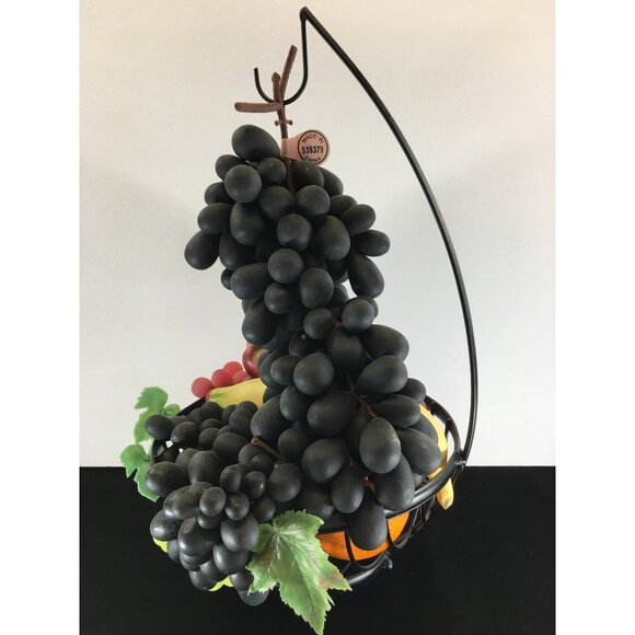 Vintage Fake Realistic Artificial Faux Fruit Mix Plastic Rubber Home Decor - Picture 4 of 16